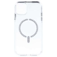 funda antiyellow compatible con magsafe con brillantes para iphone 11