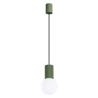 lampara colgante mido verde 1 luz