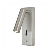 aplique lector led con interruptor tarifa iii 3w