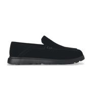 ugg para hombre 1180472 mocasines de piel shep negro 41 plano ante ninguno casual