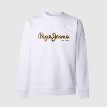 Pepe Jeans Jersey Dorian Crew Blanco PM582757-800