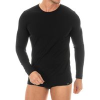 zd - zero defects camiseta interior camiseta interior manga larga hombre algodon egipcio para hombre