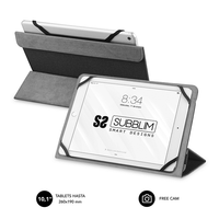 funda tablet 101 freecam case subblim black