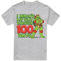 teenage mutant ninja turtles camiseta i ninjad my way through 100 days para hombre