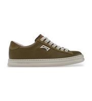 camper para mujer k201855-014 zapatillas de piel runner four verde 40 plano cordones casual