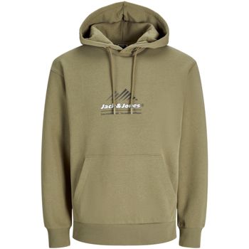 Jack & Jones Jersey 12266908 JCOLIMA LOGO SWEAT HOOD BF SILVER SAGE para hombre