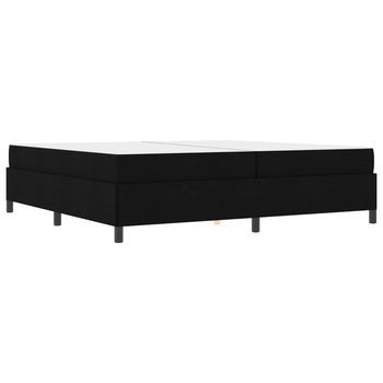Cama Tapizada  200 X 200 Cm   - Negro