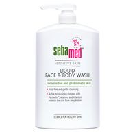 sebamed liquid face  body wash