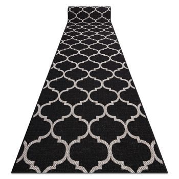 Alfombra De Pasillo Sizal Floorlux Modelo 20608 Espaldera Marroquí Ne 70x810 Cm