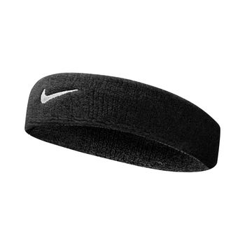 Nike Swoosh Classic Cinta para la cabeza Unisex - negro, blanco