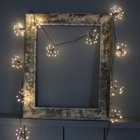 starburst string lights black battery operated