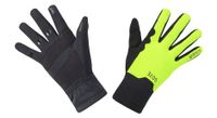 guantes largos unisex gore wear gore tex infinium mid negro amarillo