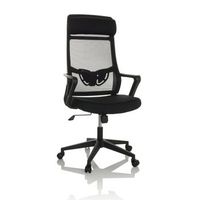 silla de oficina  silla giratoria nekeo malla  tela negro hjh office