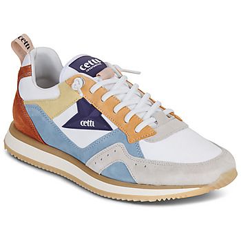 Cetti Zapatillas C-1405-V26-ANTE-MESH-MULTICOLOR-CON-PISO-DEL-C1397 para hombre