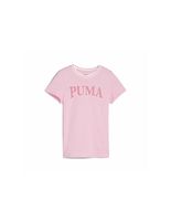 camiseta puma squad infantil rosa