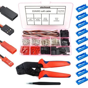 55 Conjunto de conectores hembra de enchufe para servidor con pinza para cable compatible con JST SYP