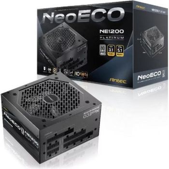 Fuente de Alimentación Antec NeoECO X8000A589EU 1200W Certificación Platinum modular