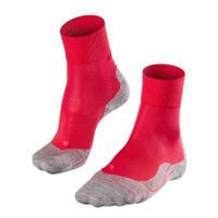 falke ru4 endurance calcetines para correr mujeres - rojo gris