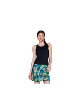 Camiseta Skechers Gowalk Shelf Bra Tank Bold Negro Mujer