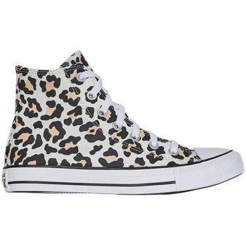 Converse Deportivas Moda Baskets Chuck Taylor All Star Hi imprimé léopard para mujer