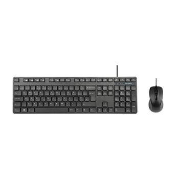 Teclado de membrana Targus AKM622ES Layout ES alámbrico USB con ratón incluido