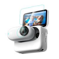 protector antiexplosion puluz 2 en 1 pelicula de vidrio templado para insta360 go 3 y go 3s - proteccion de pantalla y lente