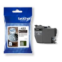 brother lc-422bk cartucho de tinta negro original