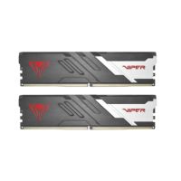 memoria ram patriot viper venom pvv564g600c30k 64gb 2x32gb ddr5 4800mhz cl40 amd expo intel xmp negro rojo plata