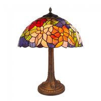 lampara de mesa tiffany guell