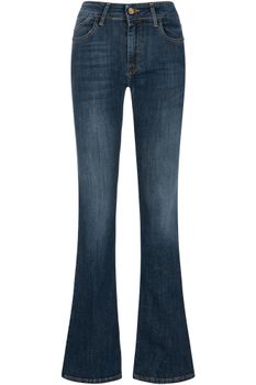 jeans denim flare dark blue 24