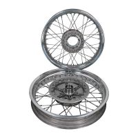 rueda de radios moto guzzi serie grossa 18x215 - 18x215 kit completo