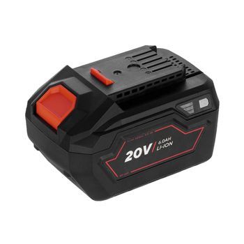 Batería Li-ion Dnipro-m Bp-260 20v 6.0ah, Recubrimiento De Goma, Protección Sobrecarga/sobredescarga, Compatible Dm20, Sin Cargador
