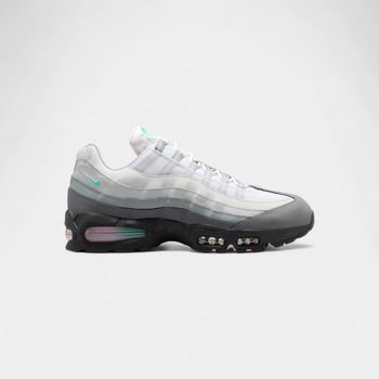 Nike Zapatillas Air Max 95 Big Bubble White Hyper Turquoise Pink Foam para hombre