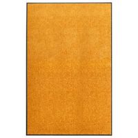 felpudo lavable naranja 120x180 cm vidaxl