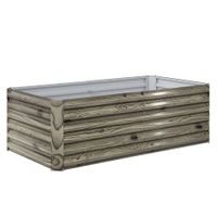 jardinera exterior 180x90x575 cm madera natural