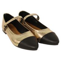 top3 deportivas moda zapato con pulsera piel metalizada combinada para mujer