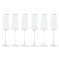 copa set 6 cristal 65x65x25 400ml rayado