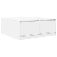 mesa de centro 100x100x40 cm  - blanco