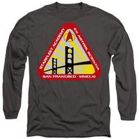 star trek camiseta manga larga starfleet academy para mujer
