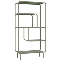 consola diseno en metal verde caqui capucine