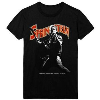 Bruce Springsteen Camiseta manga larga Winterland Ballroom Singing para mujer