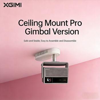 Soporte de Techo XGIMI Pro PTZ, Diseño de Línea Oculta Estable y Sin Oscilaciones, Apto para XGIMI RS10 Pro y la Serie RS20