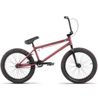 subrosa salvador bmx bike matte trans red