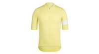 rapha core maillot de manga corta amarillo blanco hombre