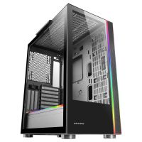 mars gaming mc-ultra torre custom xxl cristal templado usb 30 argb negra
