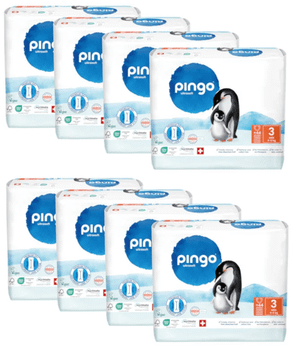 Pingo Pañales Ecológicos Midi T3 (4-9 kg) 8x44 uds