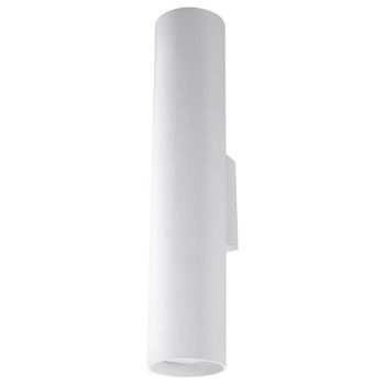 Aplique de pared vaza blanco, 2 luces