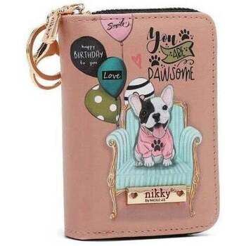 Nikky By Nicole Lee Cartera PORTA TARJETAS CON CREMALLERA TIPO ACORDEÓN (PARTY KING) para mujer