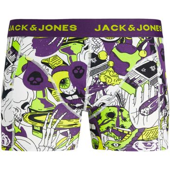 Jack & Jones Boxer 12240247 JACSPACE SKULL TRUNK SN VIOLET INDIGO para hombre