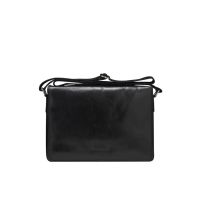 bandolera para portatil de 14 dbramante1928 marselisborg negro cuero con tirante ajustable